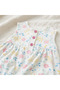 Baby Girl 100% Cotton Patterned Summer Jumpsuit with Pockets - 3