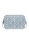 Women's Blue Emblem All-Over Print Denim Camera Crossbody Bag LV04F3430G-YBZ