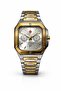 LEEWAS Apex Chrono Men’s Luxury Watch Two Tone Silver Gold Stainless Steel Square Dial Quartz