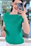 Pearl-Embellished Mercerized Knitwear Blouse 6Y058 - 3