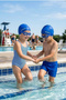 Children's Swimming Accessory Set (Earplugs + Nose Plug + Goggles and Silicone Cap) - 2