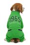Bnt-R2503 Dog Outfit Romper Green - 2