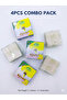Goat Milk Gluta Collagen Soap 4PCS COMBO – Brightening & Hydrating Cleansing Bars for Even Skin