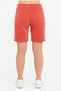 Women's 2 Thread Coral Color Shorts-S224 - 3