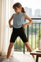 Cotton Girls' Knee-Length Short Leggings - 2