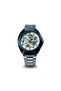 Royal Force Aurum X Skeleton Automatic Watch for Men Stainless Steel Silver Case Water Resistant