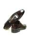 Brown Lace-Up Genuine Leather Sole Men's Shoes - 2