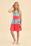 Girl's Dress Swimsuit 2-11 Years 12596B