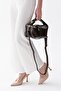 Nora Brown Women's Hand and Shoulder Bag with Top Lock Detail, Soft Texture, and Adjustable Strap - 7