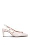 Elit Zk2250 Women's Classic Heeled Shoes Beige - 2