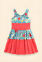 Girl's Dress Swimsuit 2-11 Years 12596B - 3