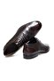 Brown Lace-Up Genuine Leather Men's Shoes - 2