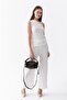 Nora Brown Women's Hand and Shoulder Bag with Top Lock Detail, Soft Texture, and Adjustable Strap - 5