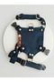 Dog Chest Harness Adjustable for Small & Small Breeds Denim Navy Blue - 3