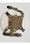 Dog Chest Harness for Small & Small Breeds Adjustable Denim Khaki - 3