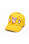 Yellow Kuromi Girls' Hat 3D Rotating Wind Rose Adjustable Summer Sunscreen Sports Hat 2-8 Years Old - 2