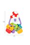 Baby Rattle Teether Activity Toy – Keys & Rocket - 3