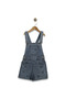 Girls' and Youth's Adjustable Strap Denim Jeans Shorts Salopet (Slim Fit) - 2