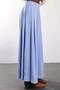 Blue Pleated Palazzo Trousers 0038 - 5