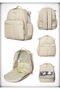 Luxury Beige Mother Baby Care Backpack Best Quality Baby Care Bag Models