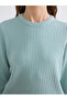 Esvab • Modern & Distinctive Zero Roba Collar Embroidered Women's Knitwear Sweater - 3