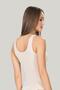 Seamless Thick Strap Tank Top – Gathering Seamless Women's Tank Top Body Fit - 2