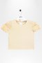 Ruffle Detailed Elastic Short Sleeve Girls' T-Shirt - 3