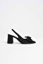 Brussels Premium Black Women's Heeled Shoes - 3
