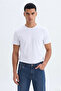 Men'S/Unisex Slim Fit Lycra Body-Fitting Soft Textured Crew Neck T-Shirt