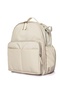Luxury Beige Mother Baby Care Backpack Best Quality Baby Care Bag Models - 3