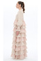 Etegi Layered Lace Dress Pink - 4