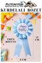 10 November Atatürk Ribbon Badge 10 Pieces Black Collar Badge Children's Day Event 15 cm Kokart - 3