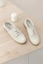 Genuine Leather Orthopedic Children's Shoes White Cv-485 - 7