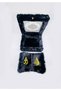 Fancy Quran Box with Quran Stand – Black Color Decorative Box with Rehal – Size 15x20 cm