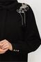 تونيك مطرز بالأحجار على الأكتاف 46405 - 3