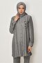 Jacquard Shirt Collar Tunic 46521