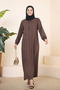 Women's Plus Size Mother's Dress, Hijab Maxi Dress