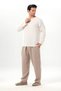 Altay Long Sleeve Muslin Men's T-Shirt |   Summer Men's T-Shirt Off-White Krkbyz