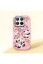 Pink Silicone Case Compatible with Mi 15t Pro with Shock-Absorbing Camera Protection