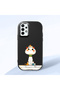 Black Silicone Case with Shock-Absorbing Camera Protections Compatible with Samsung Galaxy A32 4g