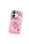 Redmi Note 13 4g Compatible Shock-Absorbing Camera Protected Pink Silicone Case - 4