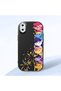 Black Silicone Case with Shock-Absorbing Camera Protections Compatible with iPhone X/Xs