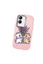 Vivo Y28 4g Compatible Shock-Absorbing Camera Protected Pink Silicone Case - 3