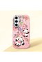 Pink Silicone Case with Shock-Absorbing Camera Protection Compatible with Samsung Galaxy S24 Fe