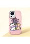 Mi 13 Lite Compatible Shock-Absorbing Camera Protected Pink Silicone Case
