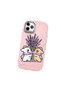 Pink Silicone Case with Shock-Absorbing Camera Protections, Compatible with iPhone 11 Pro - 3