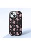 Black Silicone Case Compatible with iPhone 13 Mini with Shock-Absorbing Camera Protections