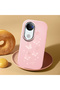 Vivo V50 Compatible Shock-Absorbing Camera Protected Pink Silicone Case - 2