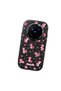 Vivo X200 Pro Compatible Shock-Absorbing Camera Protected Black Silicone Case - 3