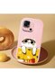 Redmi 10C Compatible Shock-Absorbing Camera Protected Pink Silicone Case - 2